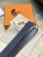 特 爱马仕 原厂皮系列 H 5382 Belt Buckle & Reversible Leather Strap 33Mm