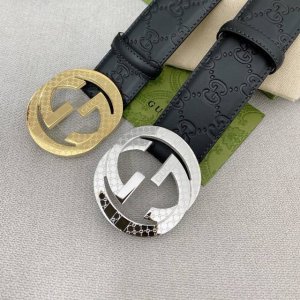 特P180 Gucci 高端定制男士原单皮带，海外限量定制款式，顶级原厂材质复刻，体现腰间贵族的一款必备腰带，宽4.0Cm