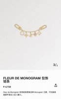 Lv钥匙扣 包包挂链 挂饰Fleur De Monogram 包饰链条聚焦经典 Monogram 元素，可为路易威登手袋注入动人魅力。