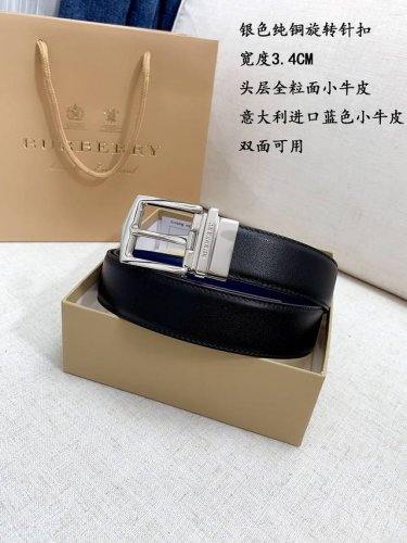 Made In Italy 批p 配全套包装 品牌：巴宝莉海外原单 扣头材质：精品实心铜扣 带身材质正面：35Mm宽度采用双面采