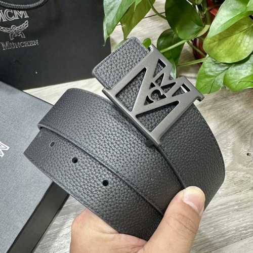 特 Mcm 宽40Mm双面原版小牛皮 搭配单钌钯电镀扣 完美的手感.油边 出众的设计.风格 高贵奢华 时尚大方 高清实拍 货真价实 品质保证 双面用