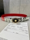 特 宽度4.0Cm Versace 范思哲 此款palazzo腰带采用牛皮革面料制作，并饰有le Pop Classique图案印花和标志性的椭圆美杜莎五金配件