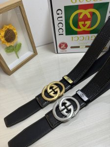品名：古奇.Gu...Ci 原单 材质：原单牛皮腰带 专柜原单品质、做工精细，时尚大牌，送人自用首选 包装： 请认准如图专柜包装赠送打孔器手提袋