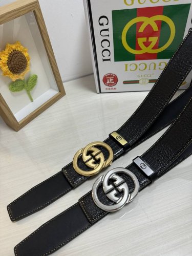 品名：古奇.Gu...Ci 原单 材质：原单牛皮腰带 专柜原单品质、做工精细，时尚大牌，送人自用首选 包装： 请认准如图专柜包装赠送打孔器手提袋