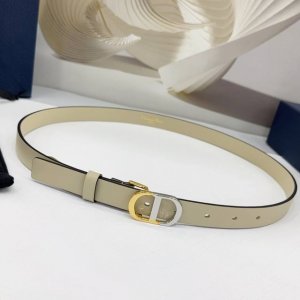 2.0Cm 迪奥腰带，双面头层牛皮皮料，长度：.75.80.85.90.95.100欧，双色五金铜扣原版开模定制庆祝]