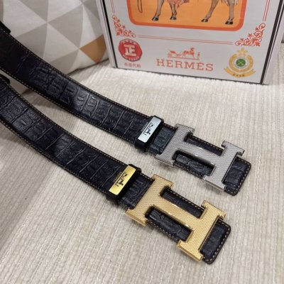 品名：爱马仕.HermèS 原单 材质：原单牛皮腰带 百分百头层牛皮腰带保证真皮，24K纯钢扣，专柜原单品质、做工精细，时尚大牌，送人自用首选 包装： 请认准如