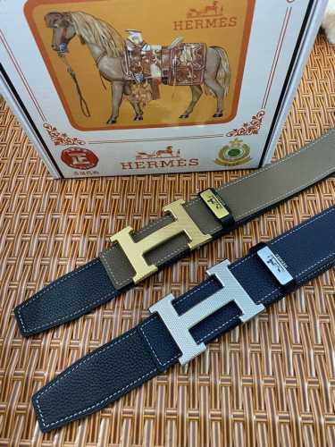 品名：爱马仕.Hermès 原单 材质：原单牛皮腰带 百分百头层牛皮腰带保证真皮，24K纯钢扣，专柜原单品质、做工精细，时尚大牌，送人自用首选包装： 请认准如图