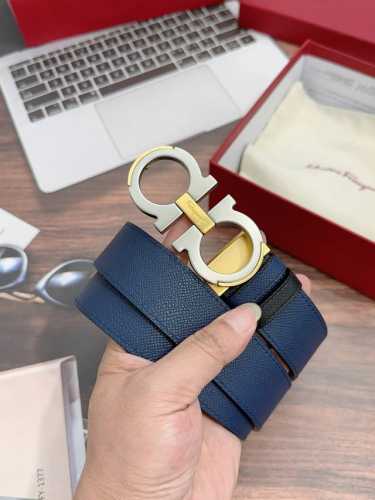 特 菲拉格慕 正品尺寸3.5Cm 原厂皮料 商务简约大