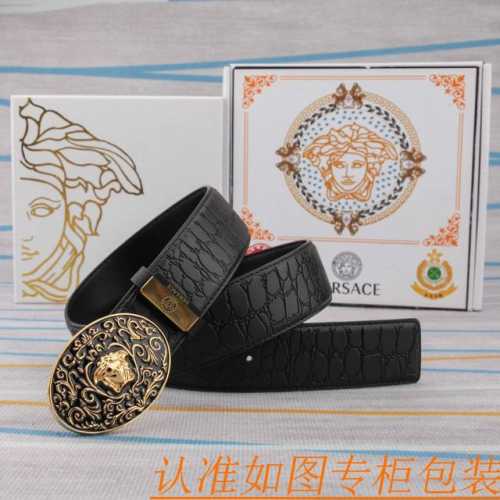 腰带皮带：范思哲原单牛皮腰带 男款皮带：材质百分百头层牛皮腰带保证真皮皮带，专柜原单品质、做工精细，时尚大牌，送人自用首选包装： 请认准如图专柜包装赠送打孔器手