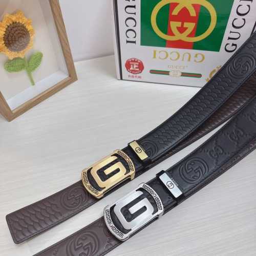 品名：古奇.Gu...Ci 原单 材质：原单牛皮腰带 专柜原单品质、做工精细，时尚大牌，送人自用首选 包装： 请认准如图专柜包装赠送打孔器手提袋专柜礼盒宽度3.
