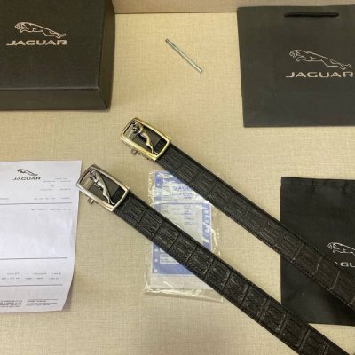 品牌：捷豹Jaguar 等级：原单私货.定制头层牛皮.专柜售、堪比正品！油边精致 电脑车线 手感柔软.实物拍摄无修饰 上身效果超好、长度可裁剪.配专柜全套包装.
