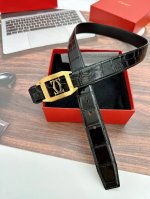 特 卡地亚专柜同步原单品质进口小牛皮革！宽度：3.5Cm。917314