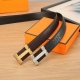 特 爱马仕Hermes网络款3.8宽精品不锈钢板扣，搭配意大利双面进口头层牛皮，可自行选择搭配，全套包装，精品钢扣板扣系列