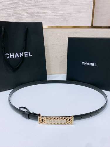 特 Chanel 24C 黄铜金属 进口胎牛皮 1.5Cm 手感柔软 精致腰带 经典链条打扣 超有质感 码数75-100欧