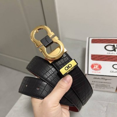 品名：菲拉格幕 原单皮带 材质：原单牛皮腰带 百分百头层牛皮腰带保证真皮，24K纯钢扣，专柜原单品质、做工精细，时尚大牌，送人自用首选 包装： 请认准如图专柜包