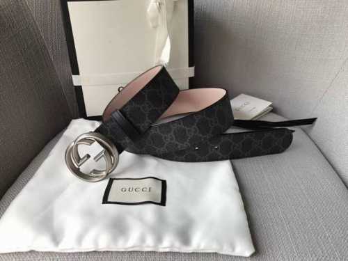 配专柜包装，Gucci 原单 采用进口原厂製新款專用，宽4.0顶级做工品质 简约百搭 原单五金