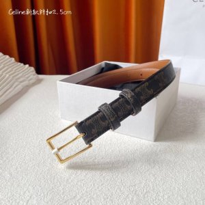 特P160 Celine 方形带扣牛皮新款皮带，搭配复古金属扣，可调节带扣，Celine特有的简约风格，时尚大方，百搭多变