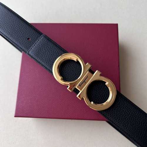 品牌:菲拉格慕 价格P特 P190 尺寸:带宽40Mm 正品尺寸 五金材质:专柜精品扣，真空电镀，工艺精细 带身材质:天然头层牛皮，质感十足，手感柔软。时尚个性
