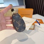 Lv经典老花钥匙包，车钥匙包 挂件配饰