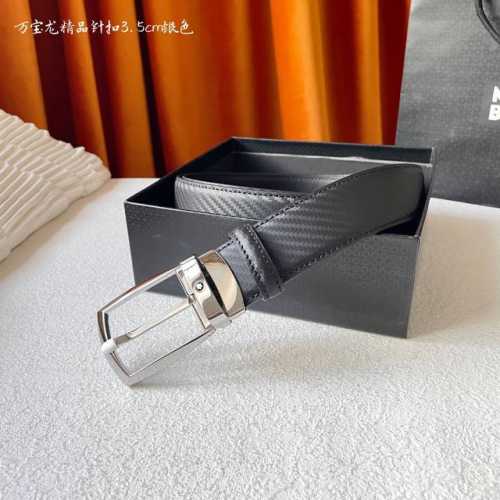 特P180 万宝龙 3.5Mm 男款 双面原厂原单皮 精品原单扣头 长度可参加 专柜同款