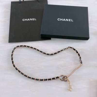 Chanel #春夏新款 金属小羊皮 金 精致腰链 做工精美 Cc Logo挂钩 均码