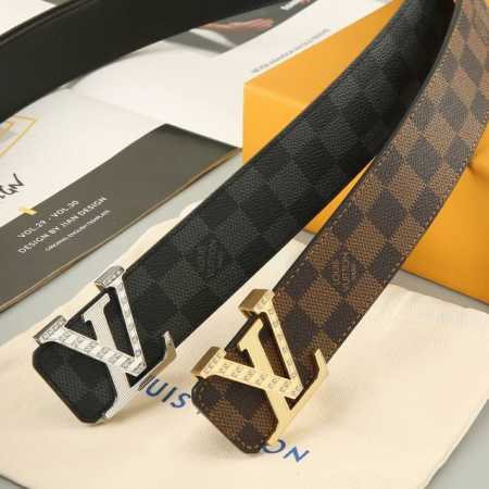 Lv 代工厂货品 4.0宽度 可验货，正品一体铸造镶钻五金，原厂皮料 - 点击图像关闭