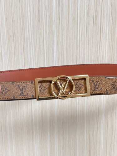 当季新款，2.5宽双尖原单1比1.一面帆布印黄花，一面棕色进口牛皮，.搭配精品