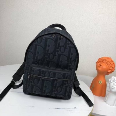 市场最高版本，欢迎对比 Rider背包 黑色Maxidioroblique提花机 产品编号:1Esba088Yxl_H03E Rider双肩包，彰显低调之美，让