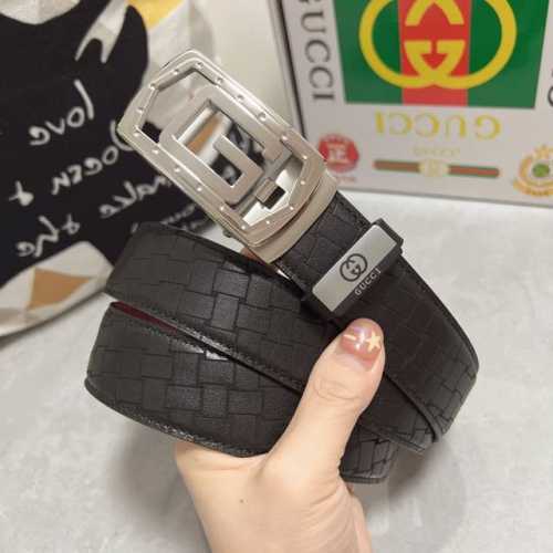 品名：古奇.Gu...Ci 自动带 材质：原单牛皮腰带 百分百头层牛皮腰带保证真皮，24K纯钢扣，专柜原单品质、做工精细，时尚大牌，送人自用首选