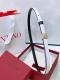 Valentino Garavani Vlogo Signature 可双面 Vlogo Signature可双面佩戴小牛皮腰带 - 施华洛世奇仿水晶装饰vlo