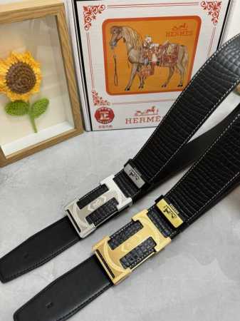品名：爱马仕.Hermès 原单 材质：原单牛皮腰带 百分百头层牛皮腰带保证真皮，24K纯钢扣，专柜原单品质、做工精细，时尚大牌，送人自用首选 包装： 请认准如 - 点击图像关闭