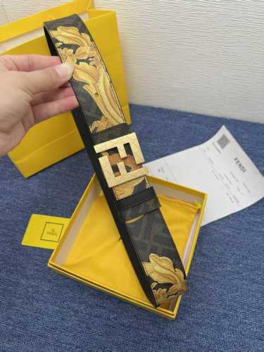 特 Fendi.芬迪 全套包装 宽度38Mm 精品钢扣 搭配专柜同款进口定制皮料 可双面使用