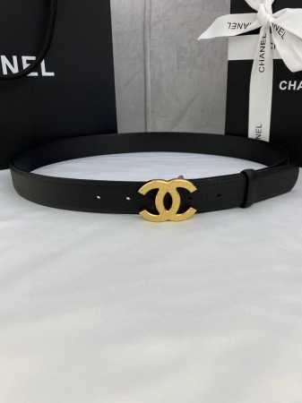 宽度3.0Cm Chanel 香奈儿 荔枝纹牛皮 颗粒饱满紧致清晰，搭配采用填粉五金工艺金 银 色钢扣。 - 点击图像关闭