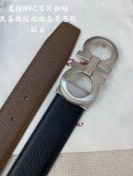 Ferragamo.菲拉格慕 全套包装包装 宽度3.5Cm 高级定制款男士皮带 双面进口牛皮 可双面使用 自行选择搭配 真材实料 很有质感 时尚经典不失风范 搭