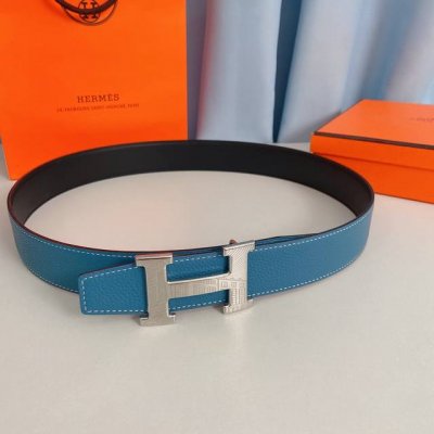 爱马仕 Hermes 38Mm腰帶 精钢五金 搭配togo皮，双面可用，