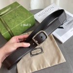 特P180 Gucci 专柜新版横标 编码400593Apoot 双面进口原厂牛皮材质 宽度4.0Cm 简约大方粗针扣