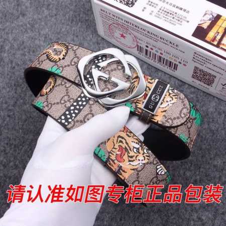 品名：古奇.Gu cci原单 型号：认准如图专柜包装，赠送打孔器 材料：百分百头层牛皮，保证真皮。24k纯钢扣，虎，蛇动物系列，红绿布系列专柜同等质量， 送人自 - 点击图像关闭