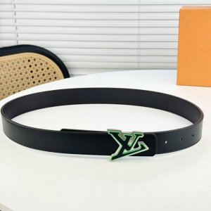 Lv。商务休闲、正装均可佩戴！3.5Cm 最新款扣头，抛光扣头、时尚百搭双面佩戴