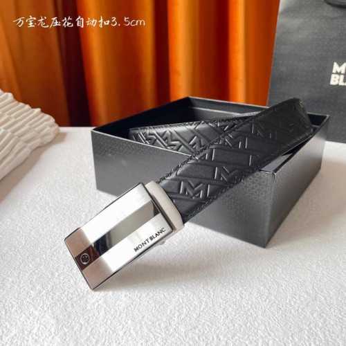 品牌:万宝龙 价格P整套 尺寸:带宽34Mm 正品尺寸 五金材质:专柜精品扣，真空电镀，工艺精细 带身材质:天然头层牛皮.质感十足，手感柔软。时尚个性，经典百搭