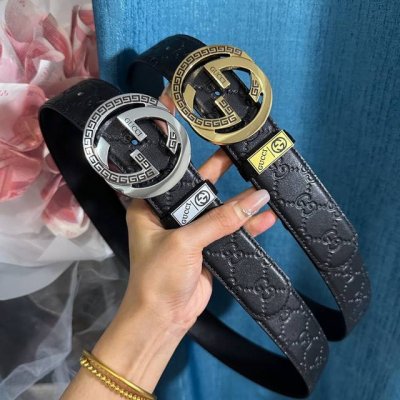 皮带：古奇.Gucci顶级复刻- 腰带：古驰-原单品质百分百进口原厂头层牛皮，保证真皮，24K纯钢扣双面可用内穿尾巴暗扣自动滑道设计，专柜同等质量， 送人自用首