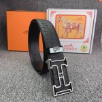 品名：爱马仕.Hermès J原单 材质：原单牛皮腰带 百分百头层牛皮腰带保证真皮，24K纯钢扣，专柜原单品质、做工精细，时尚大牌，送人自用首选 包装： 请认准