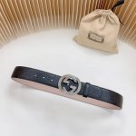 P3.8Cm 古奇Gucci高版本原厂皮料，扣宽4.0Cm 长度75.80.85.90.95.100.105.110欧，钢五金扣原版开模定制