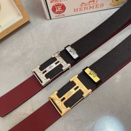 品名：爱马仕.HermèS 原单 材质：原单牛皮腰带 百分百头层牛皮腰带保证真皮，24K纯钢扣，专柜原单品质、做工精细，时尚大牌，送人自用首选 包装： 请认准如 - 点击图像关闭
