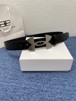 Balenciaga巴黎世家新款时尚腰带，双面小牛皮，配上复古经典扣，时尚百搭，宽度3.5Cm