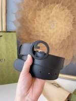 特 Gucci专柜货 正版开模 原厂进口面料顶级做工 原单品质 高端商务休闲款 简约百搭 宽度4.0