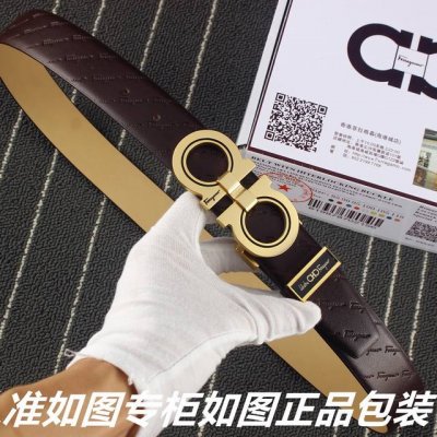 品名：菲拉格木 原单 型号：请认准如图专柜包装，赠送打孔器 材料：百分百头层牛皮，保证真皮。压花纹路，专柜同等质量， 送人自用首选 包装： 请认准如图专柜包装，