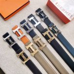 特 Hermes- [正] 双面 原版皮 配精钢五金扣，防刮耐磨不褪色，轻奢有品位，精品原单品质，精工制作，细节看图，实物拍摄，高端奢华，宽度38Mm精品