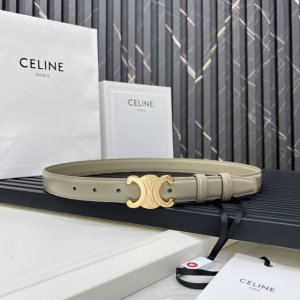 官网款 赛琳Celine Ss20新款凯旋门Logo 韩版时尚腰带皮带 男士女士通用 宽度2.5Cm DDD 10230830 DDD