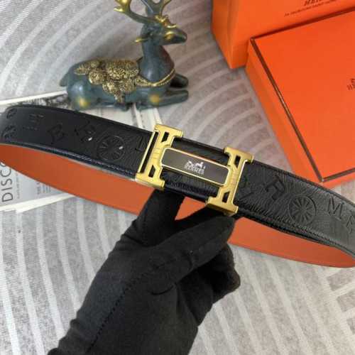 爱马仕 特种皮腰带系列 ，原厂五金精品不锈钢扣，手感柔软舒适 宽3.8Cm。