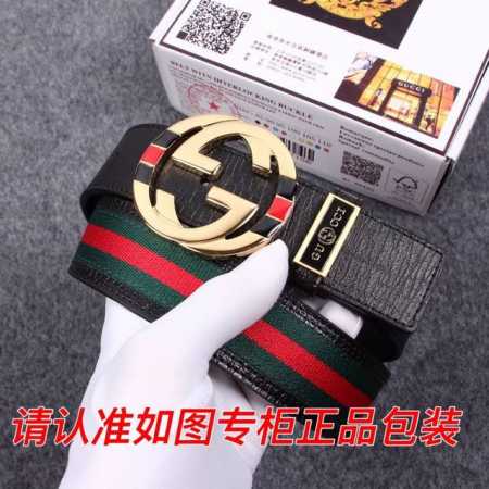 品名：古奇.Gu Cci原单 型号：认准如图专柜包装，赠送打孔器 材料：百分百头层牛皮，保证真皮。24K纯钢扣红绿布系列专柜同等质量， 送人自用首选 包装： 请 - 点击图像关闭